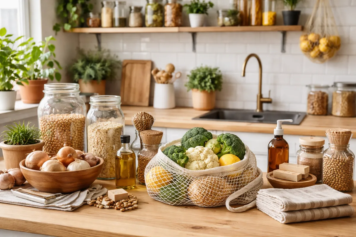 Comment préparer une cuisine zéro déchet en 10 étapes simples