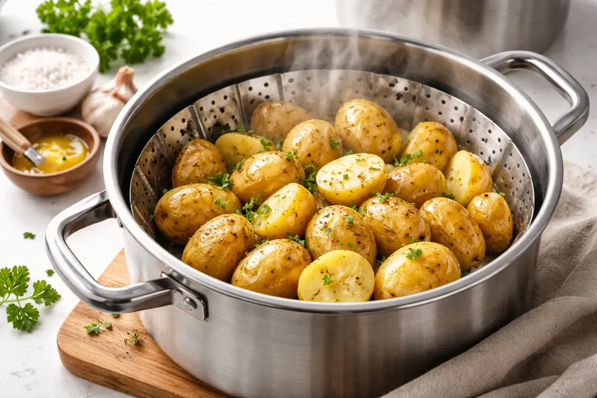 Comment cuire des pommes de terre à la vapeur sans les ramollir