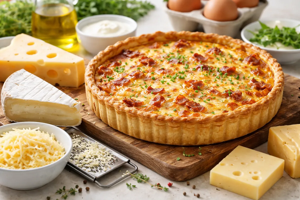 Comment choisir le bon fromage pour cuisiner une quiche