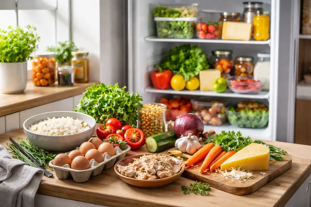 Comment cuisiner avec ce qu’on a dans le frigo