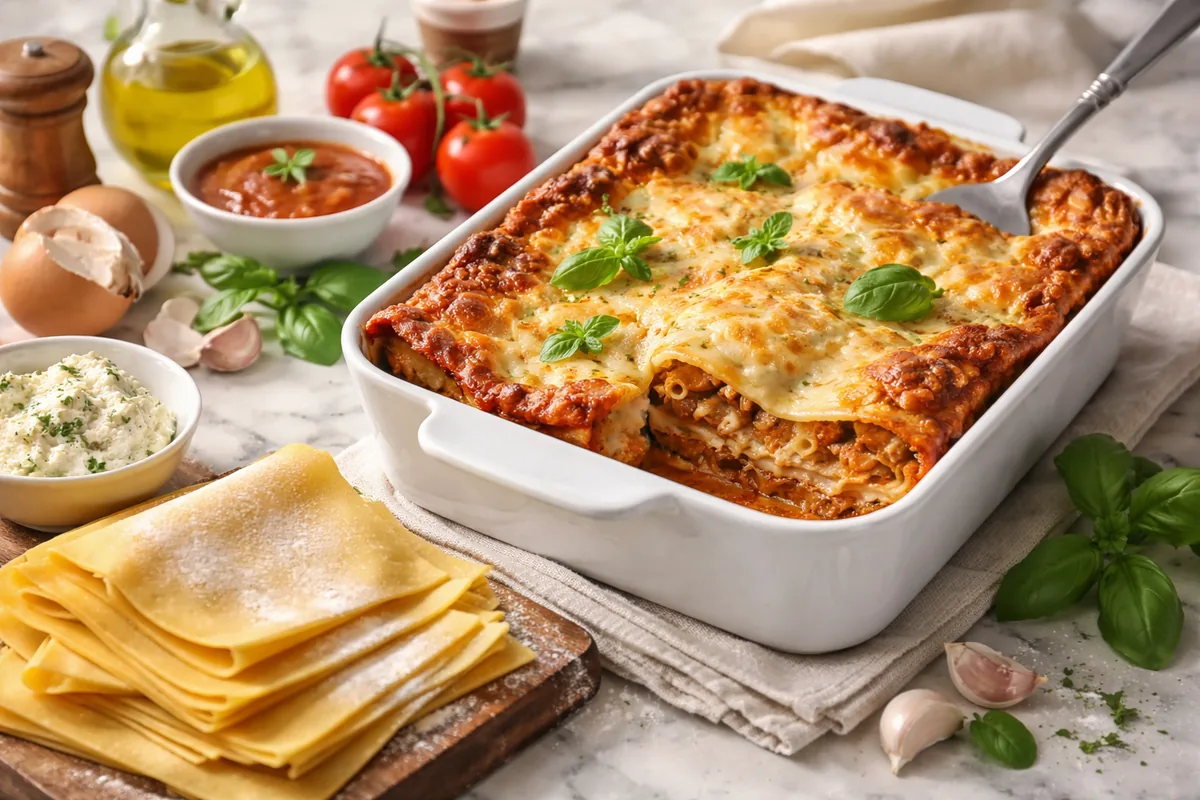 Comment faire des lasagnes maison avec des pâtes fraîches